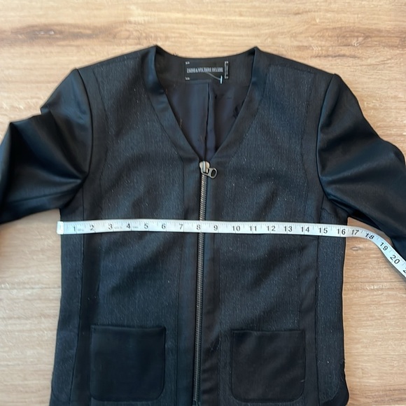 NWOT Zadig and Valtaire Blazer Black/Charcoal size Small - Picture 12 of 12
